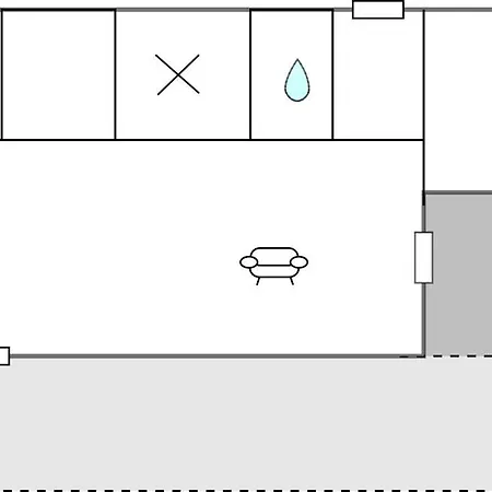 In With House Sea View Дом отдыха Knebel